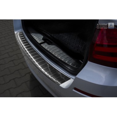 Накладка на задний бампер BMW 5 F11 Touring (2010-) бренд – Avisa главное фото